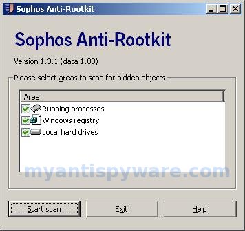 sophos antirootkit