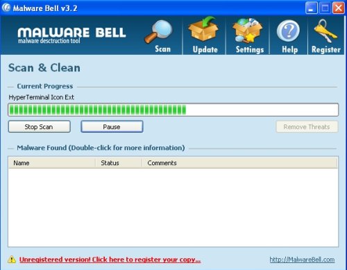 MalwareBell screenshoot