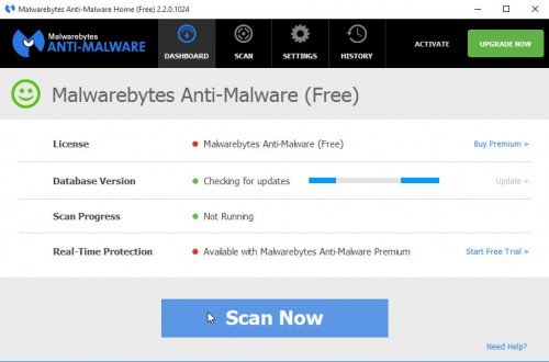 malwarebytes anti-malware update