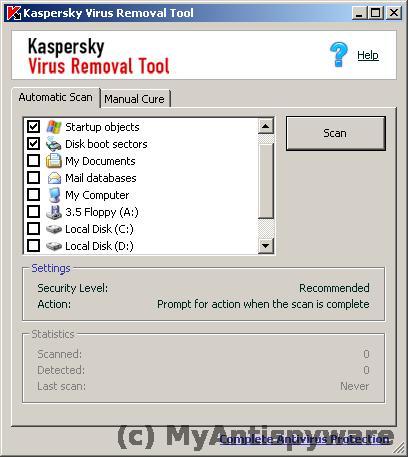 Kaspersky Virus Removal Tool