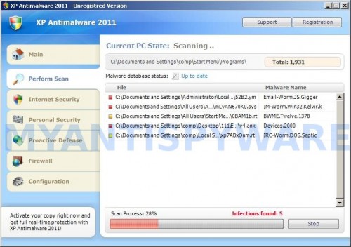 How To Remove XP Antimalware 2011 From Your Computer