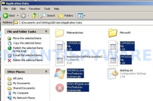 Data Recovery associated files
