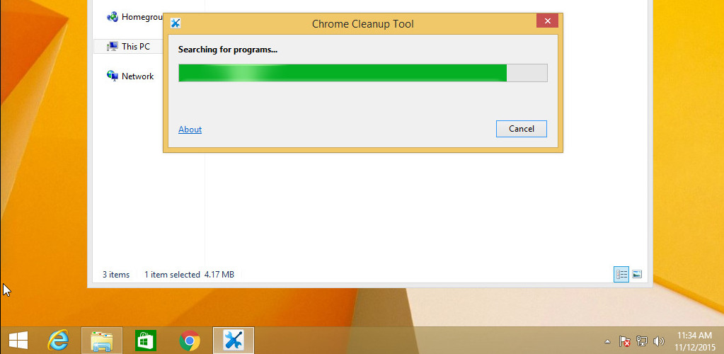 chrome cleanup tool