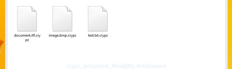 crypz encrypted files