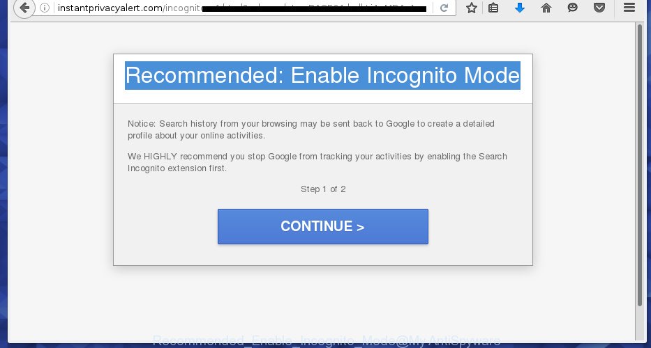 Recommended: Enable Incognito Mode