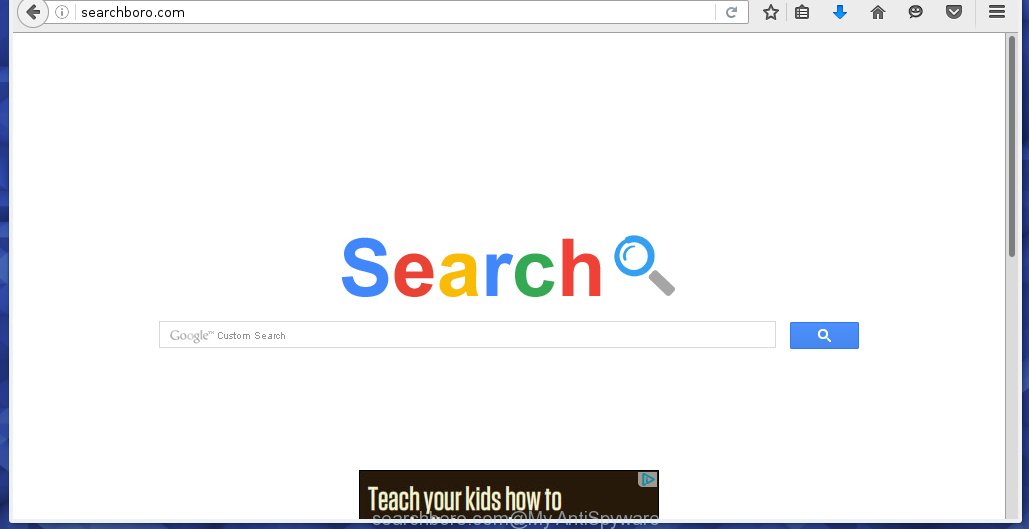 Searchboro.com browser hijacker
