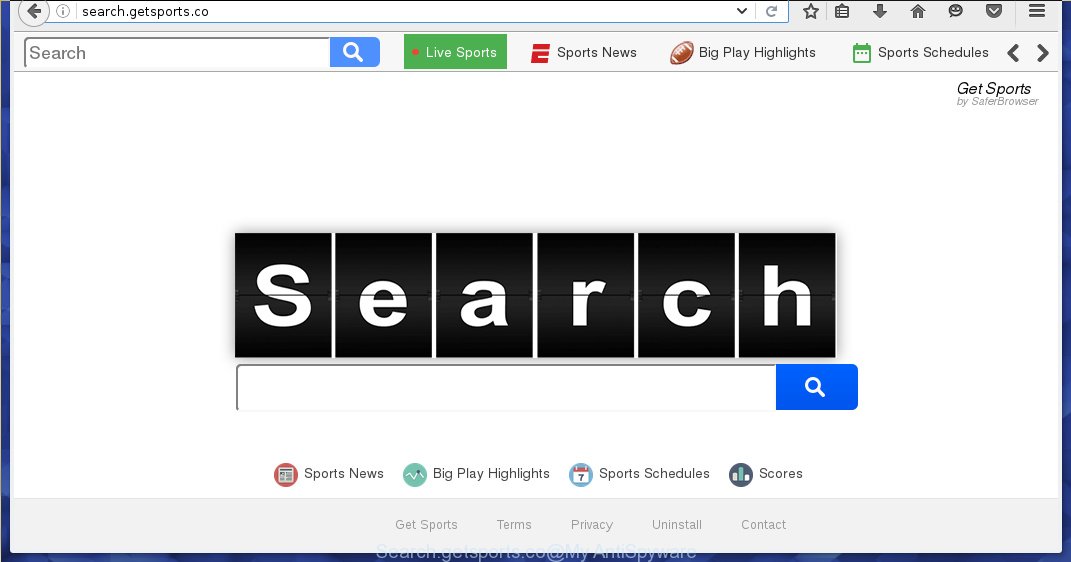 http://search.getsports.co/ - New Tab Search
