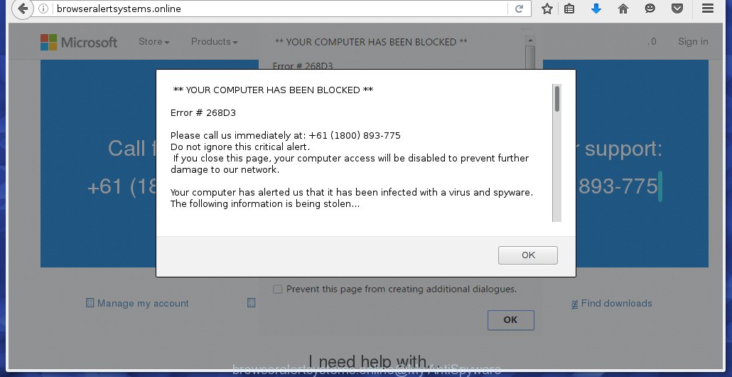 http://browseralertsystems.online/ - YOUR COMPUTER HAS BEEN BLOCKED