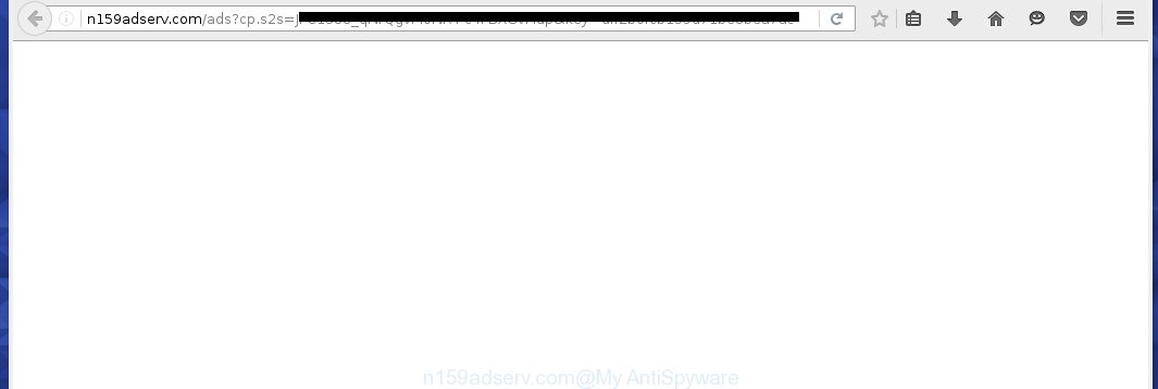 http://n159adserv.com/ads?cp.s2s=... redirects on various ads