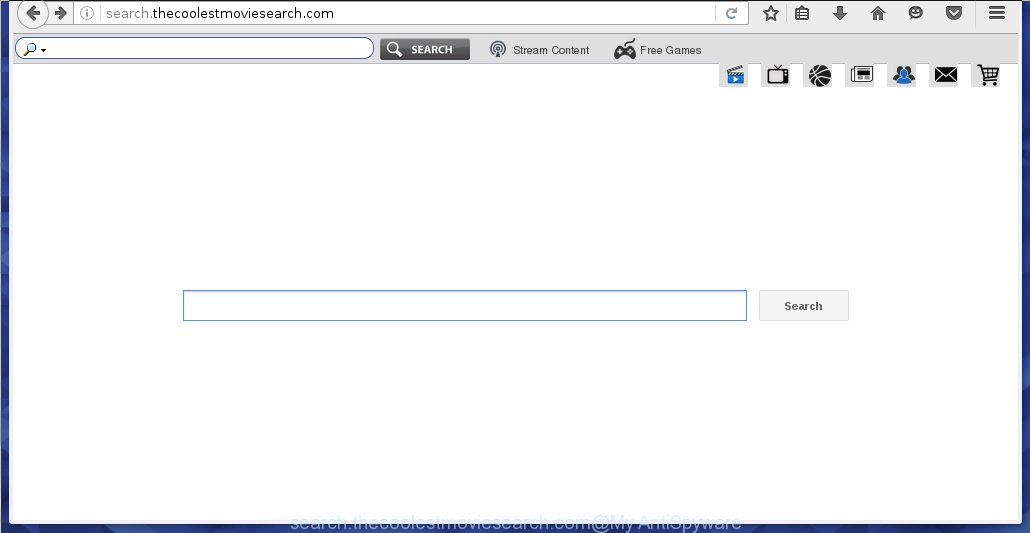 http://search.thecoolestmoviesearch.com/ - New Tab