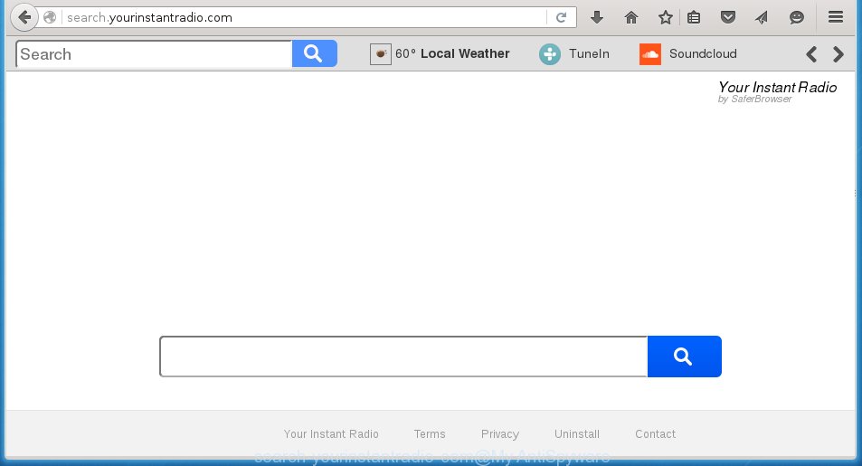 http://search.yourinstantradio.com/ - New Tab Search