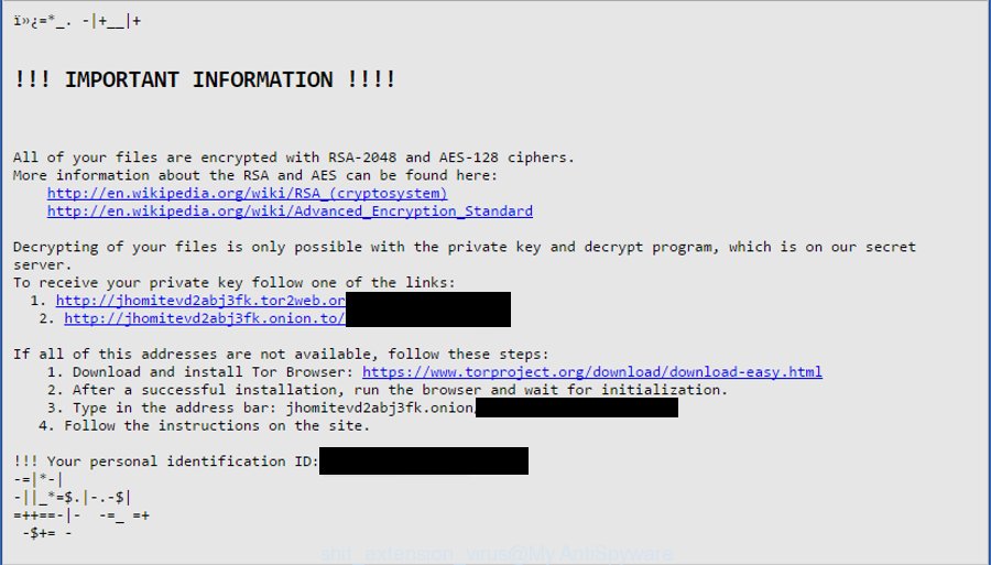 Shit extension virus - _WHAT_is.html - Decrypt .shit files instructions