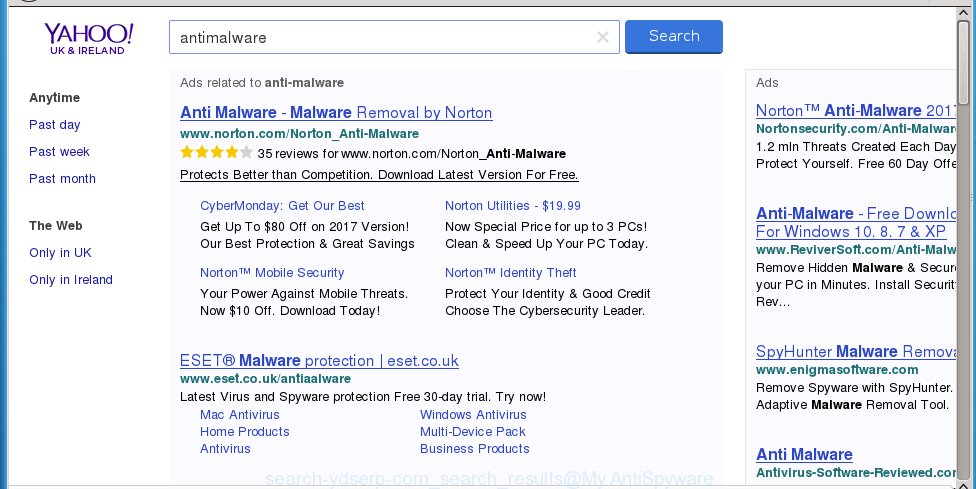 "Search.ydserp.com" search results contains lots of ads