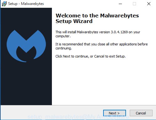 setup MalwareBytes