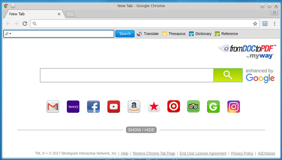 Install google chrome toolbar