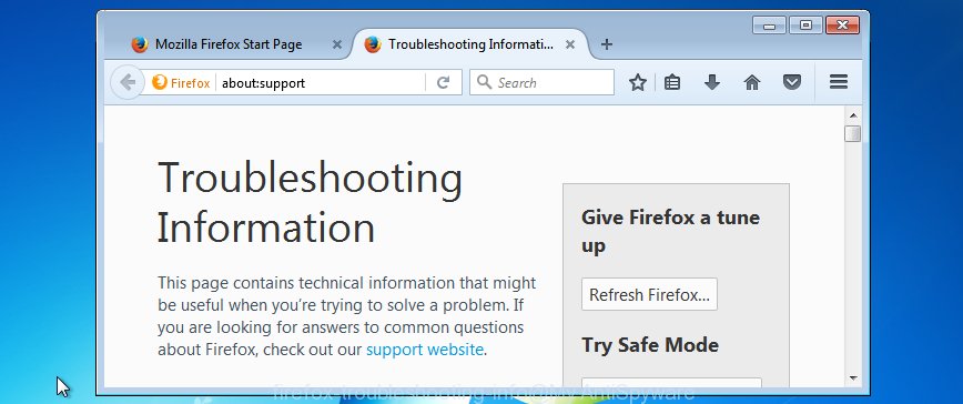 FF troubleshooting info