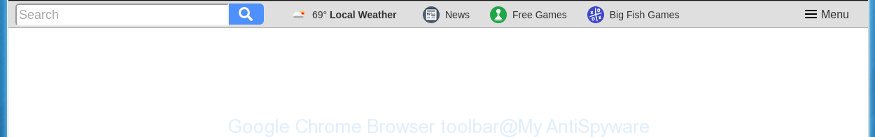 Google Chrome Browser toolbar