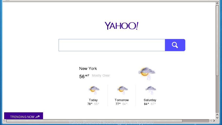 Yahoo Powered Search virus