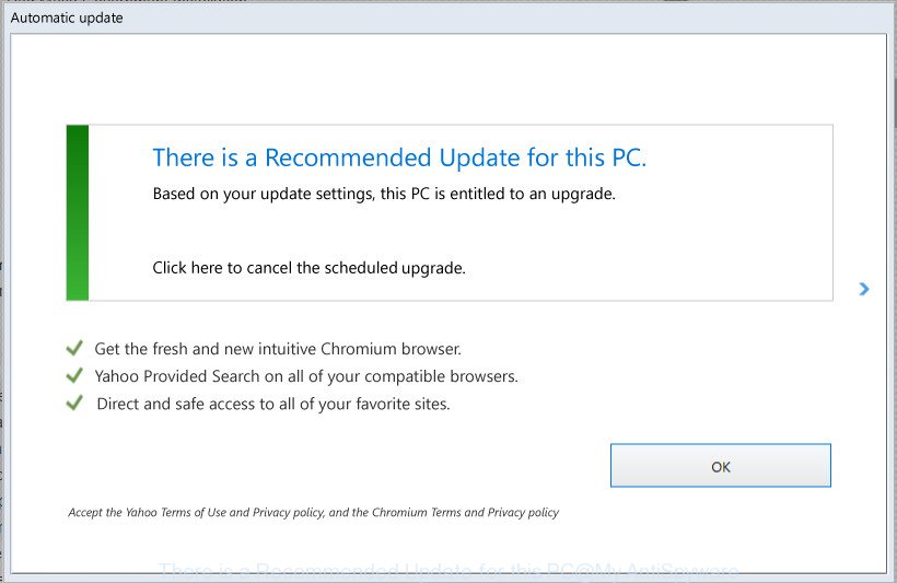 There is a Recommended Update for this PC