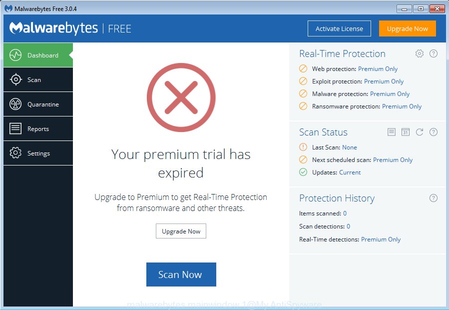 MalwareBytes Free for Windows