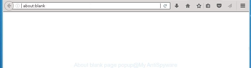 About:blank page popup