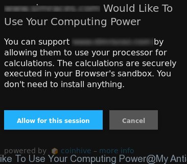 Would Like To Use Your Computing Power