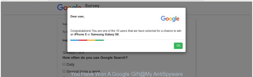 You Have Won A Google Gift