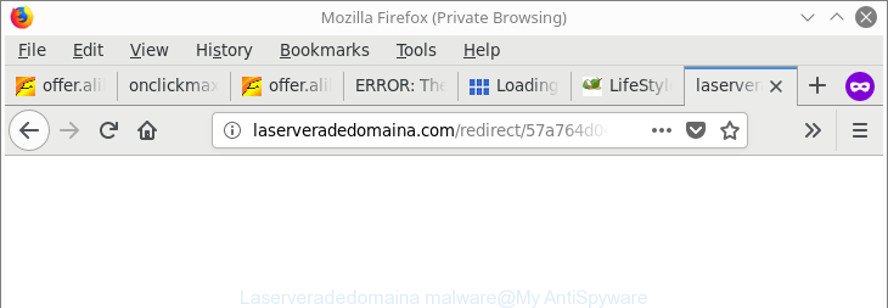 Laserveradedomaina malware