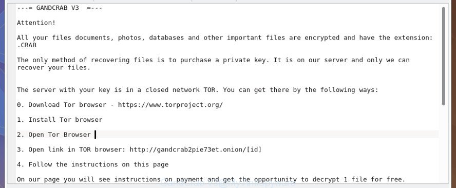 GandCrab V3