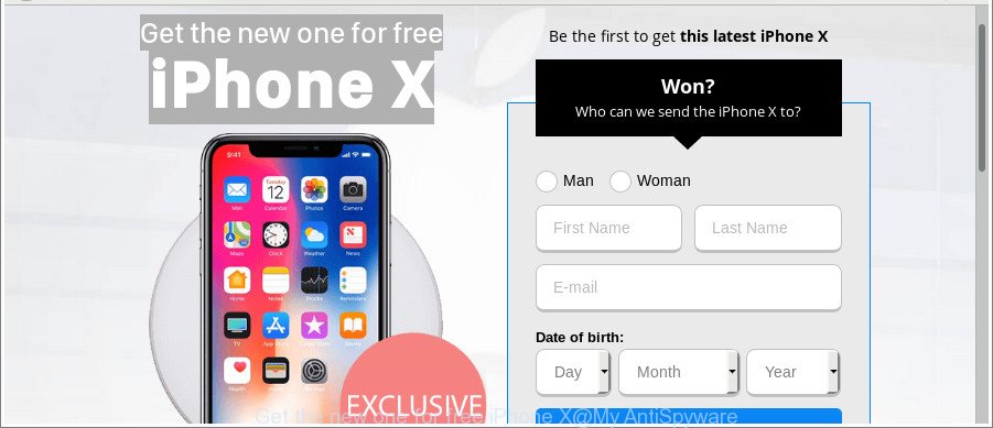 Get the new one for free iPhone X