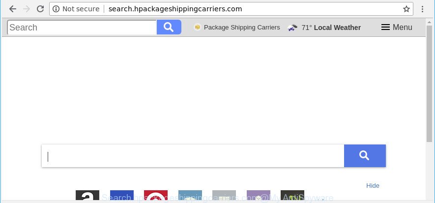Search.hpackageshippingcarriers.com