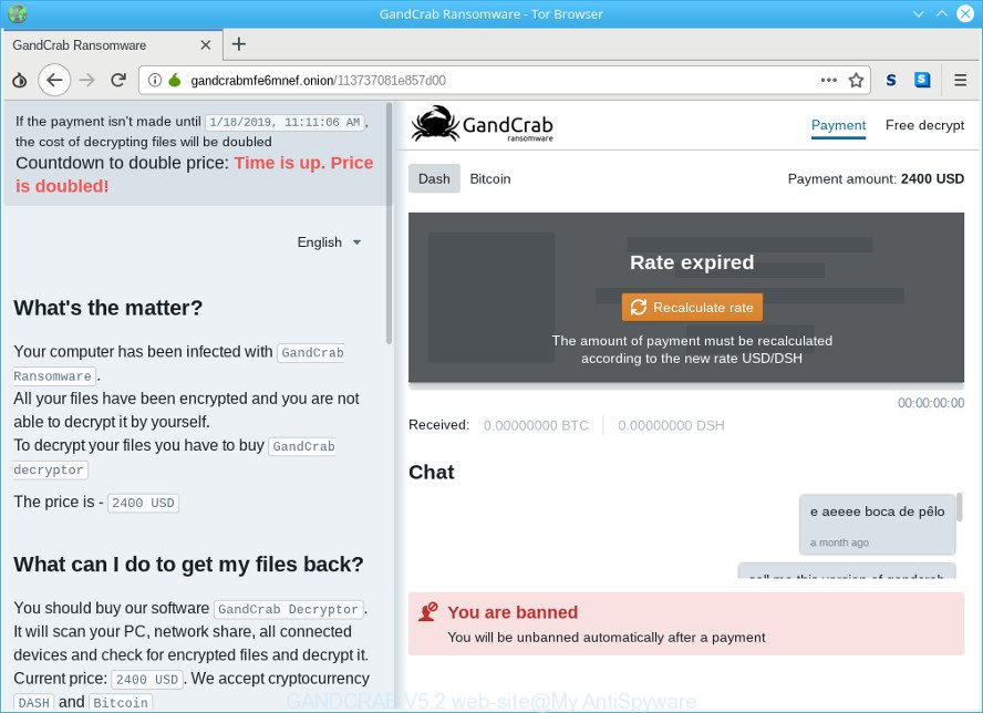 GANDCRAB V5.2 web-site