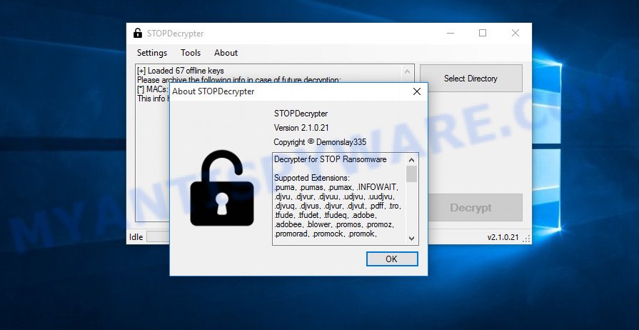 Mogranos decryption tool