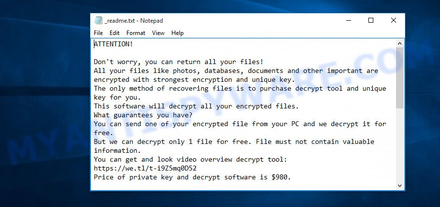 "Cosakos file virus" ransomnote