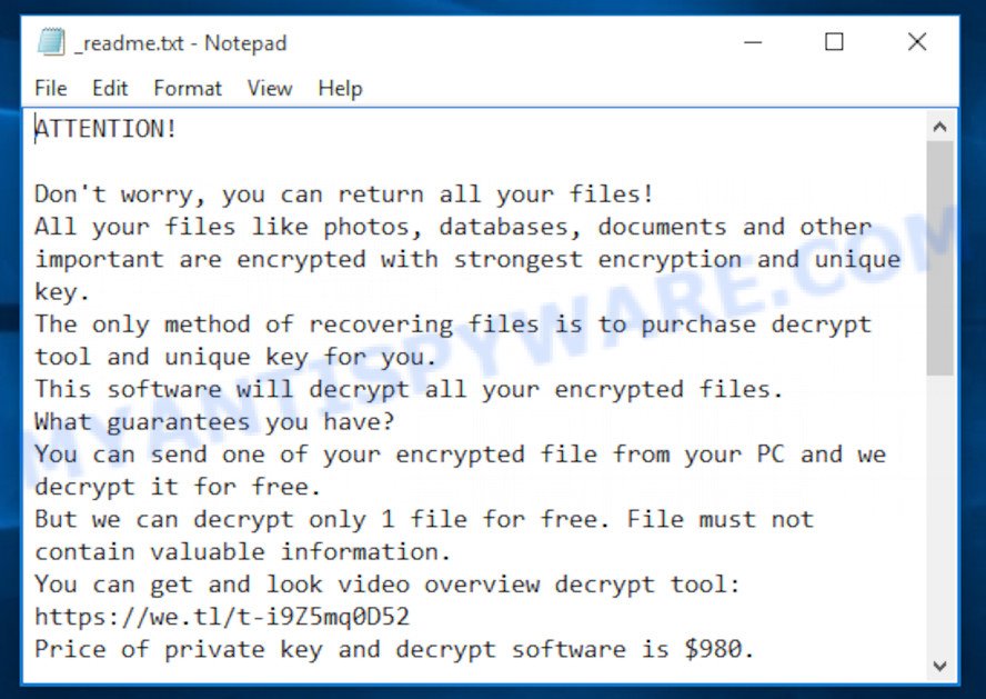 Lotej file virus ransomnote