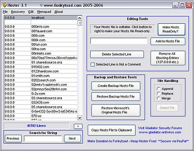 Hoster - Hosts File Manager