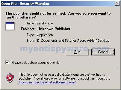 sophos-ar-run-warning