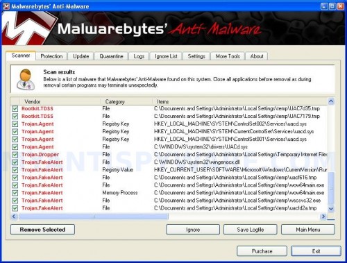 XP Security 2013 remover