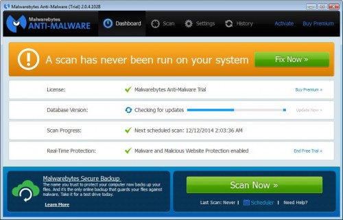 Malwarebytes Anti-Malware