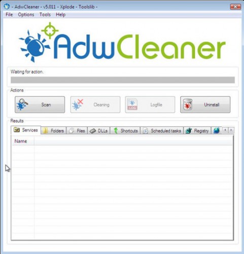 adwcleaner scanning for virus-found.in