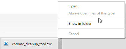 download chrome cleanup tool with chrome