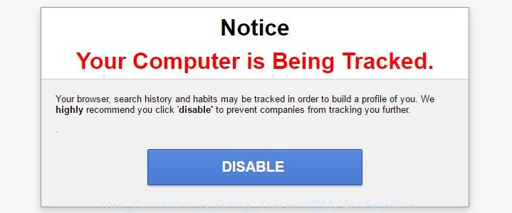 Your Computer is Being Tracked