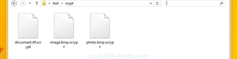xcrypt encrypted files