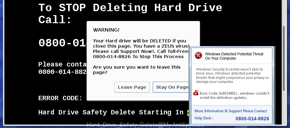 Hard Drive Safety Delete