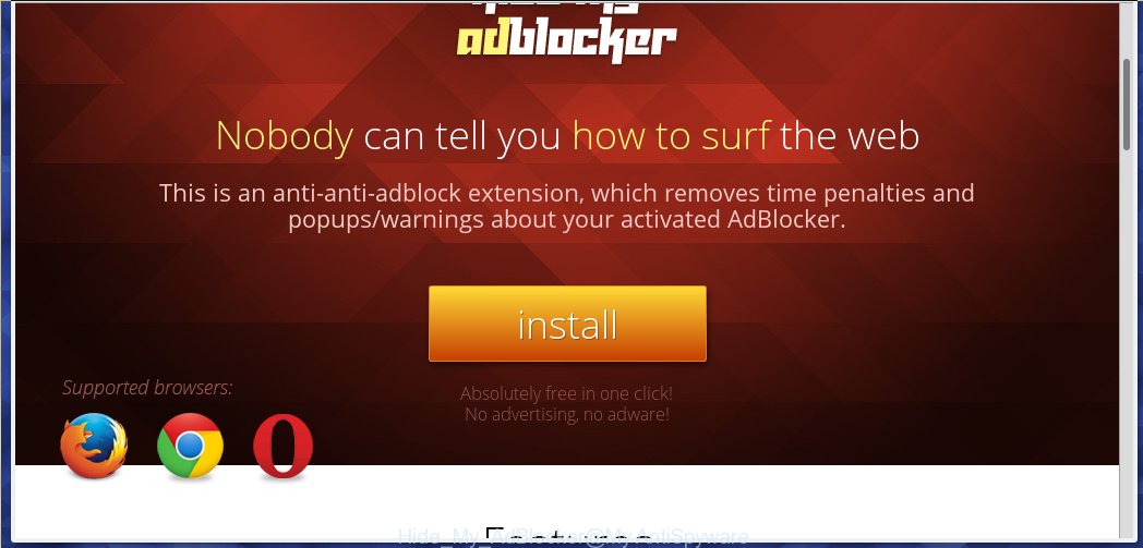 Hide My AdBlocker