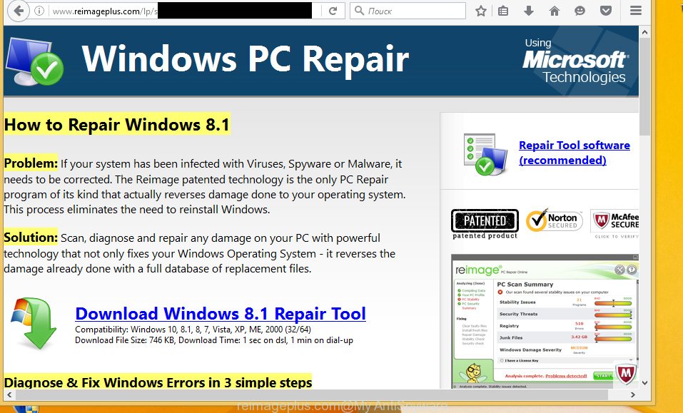 How to Reimageplus.com pop-ups [Chrome, Firefox, IE, Edge]