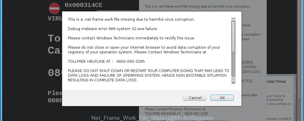 .Net Frame Work File Missing