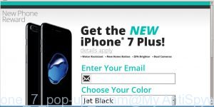 iPhone 7 pop-up scam