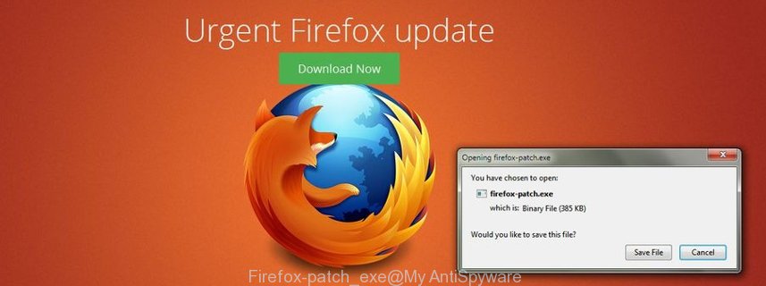 Firefox-patch.exe pop-up