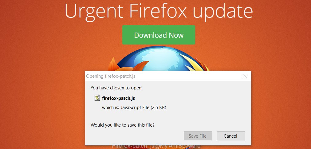 Firefox-patch.js pop-up